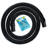U.S. Pool Supply front view of 8-foot hose showing durable build and fit benefit