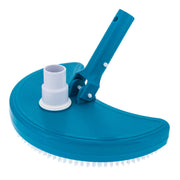 U.S. Pool Supply front view of half moon vacuum head showing shape and benefits