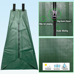 USHIGHLIGHT close-up of reinforced seam and UV fabric illustrating durability benefit