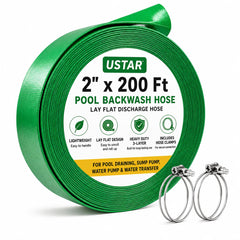 USTAR front packaging showing hose length and specifications for easy selection
