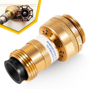 usvehj 50HA-BR front view showing compact brass body and mounting benefit