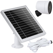 UYODM solar panel front view showing compact silver frame and continuous power benefit
