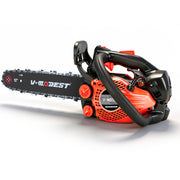 V-MODEST front view showing compact top-handle design and portability