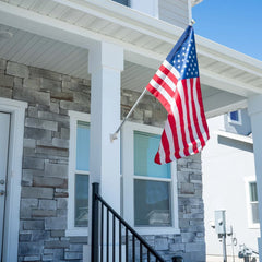 Valley Forge close-up of aluminum texture and powder-coat for long-lasting protection