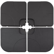 VECELO front-assembled base showing stable support and sleek black finish