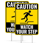 Venicor front-facing sign showing clear warning and improved pedestrian safety