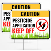 Venicor front view sign showing clear pesticide message and safety benefit