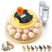 VEVOR front view of incubator showing controls and compact footprint for small breeders