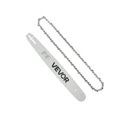 VEVOR 20-inch guide bar front view showing stable support and accurate fit