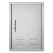 VEVOR front view of stainless steel access door showing flush mount and clean finish benefit