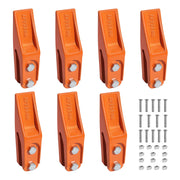 VEVOR front view of seven teeth pack showing ready-to-install replacements