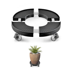 VEVOR dolly front view showing sturdy platform and wheels for stable mobility