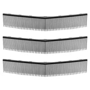 VEVOR front view of three replacement brushes showing full 26in coverage and restored sweep