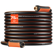 VEVOR full-length hose front view showing durable rubber construction and length