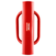 VEVOR front view of post driver showing full 14lb body and handles, durable tool