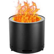 VEVOR front view showing smokeless fire pit and stable base benefit