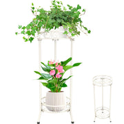 VeyFolzin.st front view showing two-tier plant display and neat organization