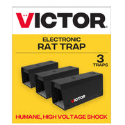 Victor front view showing compact trap and discreet profile for effective placement