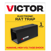 Victor front view of trap showing compact design and quick setup benefit