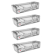 Victor front view showing clear humane trap benefits