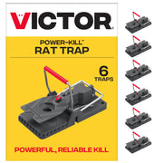Victor front view showing compact trap and one-click set for quick use