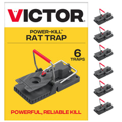 Victor front view showing compact trap and one-click set for quick use