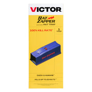 Victor front view of trap showing compact design and discreet placement benefit