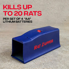 Victor Rat Zapper metal contact plates close-up showing sensing technology for fast kills