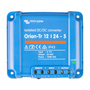 Victron Energy Orion-Tr front panel showing ports and compact form for reliable power
