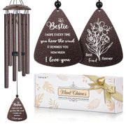 vifoew front packaging showing gift box and protected wind chime for easy gifting