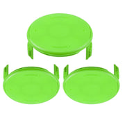 VineHii front view of replacement spool cap pack showing three caps and labels, durable fit