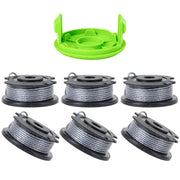 VineHii front view of six replacement spools and cap showing value pack
