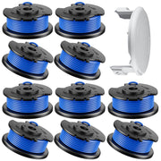 VineHii front view of 10 pre-wound spools and one cover cap for quick replacement