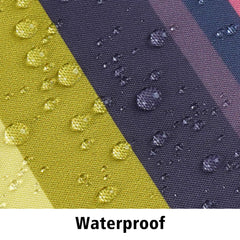 Virtumob detailed zippered umbrella hole showing easy pole insertion and secure closure