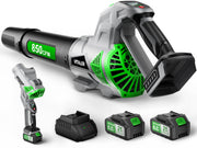 Vitaler front view of blower showing controls and compact design for easy handling