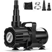 VIVOHOME front view showing pump housing and inlet, highlights reliable flow