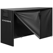 VIVOHOME front view of 6ft cover showing full protection and neat appearance