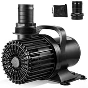 VIVOHOME pump front view showing solid build and outlet, highlights durability