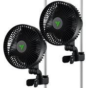 VIVOSUN AeroWave A6 front view showing compact fan for efficient tent airflow