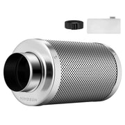 VIVOSUN front view carbon filter showing sturdy housing and airflow benefit