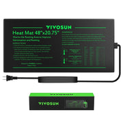VIVOSUN front view of full 48x20.75 heat mat showing size benefit