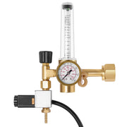 VIVOSUN front view regulator assembly showing durable brass and controls for reliable control