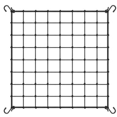 VIVOSUN front view of 4x4 ft trellis netting showing overall grid and hooks for organized support