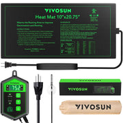 VIVOSUN heat mat front view showing full mat and clean surface for even warmth
