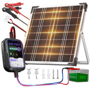 Voltset front panel view showing compact 20W design and durable frame benefit