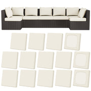 Vorshape front packaging showing 14-piece cushion cover set and quick benefits