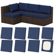 Vorshape front view of package showing eight cushion covers and color