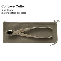 VOUIU concave cutter blade closeup highlighting stainless-steel edge for precise pruning