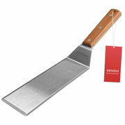 Vovoly spatula front view showing full blade and handle for durable performance