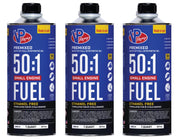 VP Racing front packaging showing 50:1 premix and convenience